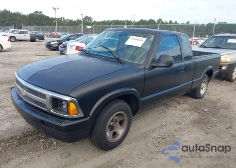 1997 Chevrolet S-10 Ls Fleetside z USA, uszkodzony, nr VIN 1GCCS19X1V8196066